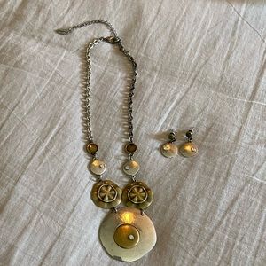 Funky Necklace & Earring Set